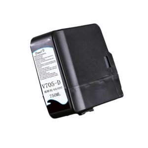 china made alternative V705-D makeup solvent with chip make up cartridge  for Videojet inkjet printer