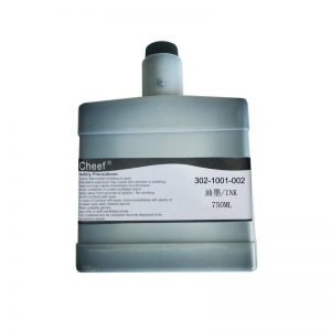 Ordinary black ink/butanone base make up 302-1001-002 for Citronix with chip