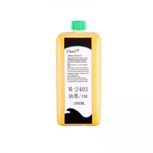 Yellow ink M-52403 for Rottweil industrial countinuous inkjet printer
