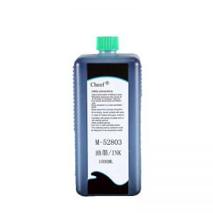 High temperature resistant black  ink M-52803  for Rottweil industrial countinuous inkjet printer