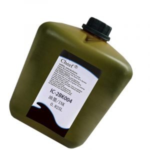 Alcohol-resistant black ink used for Domino inkjet printer IC-2BK004