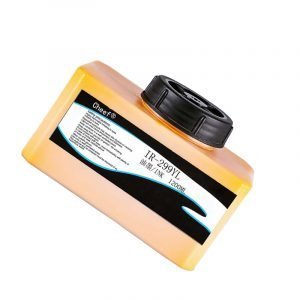Pigment yellow ink used for Domino inkjet printer IR-299YL and IC-299YL