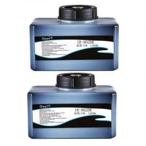 Acetone based black ink used for Domino inkjet printer IR-802BK and IC-802BK