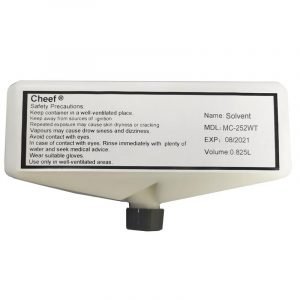 Solvent used for Domino inkjet printer MC-252WT