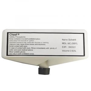 Solvent used for Domino inkjet printer MC-299YL