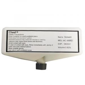 Solvent used for Domino inkjet printer MC-449RD