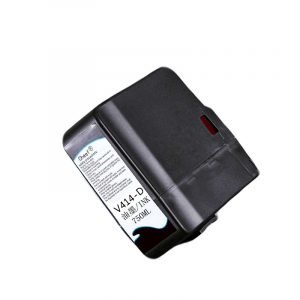 China made alternative Red V414-D makeup solvent with chip make up cartridge  for Videojet inkjet printer