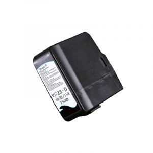 China made alternative Black V523-D makeup solvent with chip make up cartridge  for Videojet inkjet printer