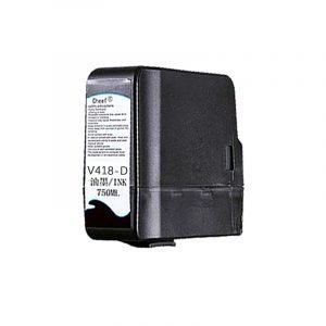 Butanone Black ink V420-D makeup solvent with chip make up cartridge  for Videojet inkjet printer