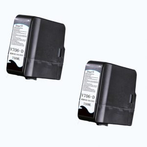 Ordinary solvent V706-Dmakeup solvent with chip make up cartridge  for Videojet inkjet printer